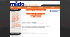 Desktop Screenshot of miidoshop.com